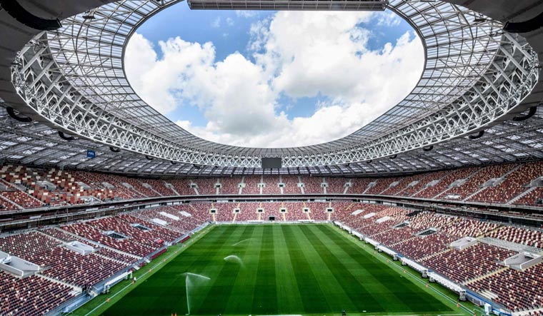 Visiting Spartak Stadium, A World Cup Stadium in Moscow, Russia