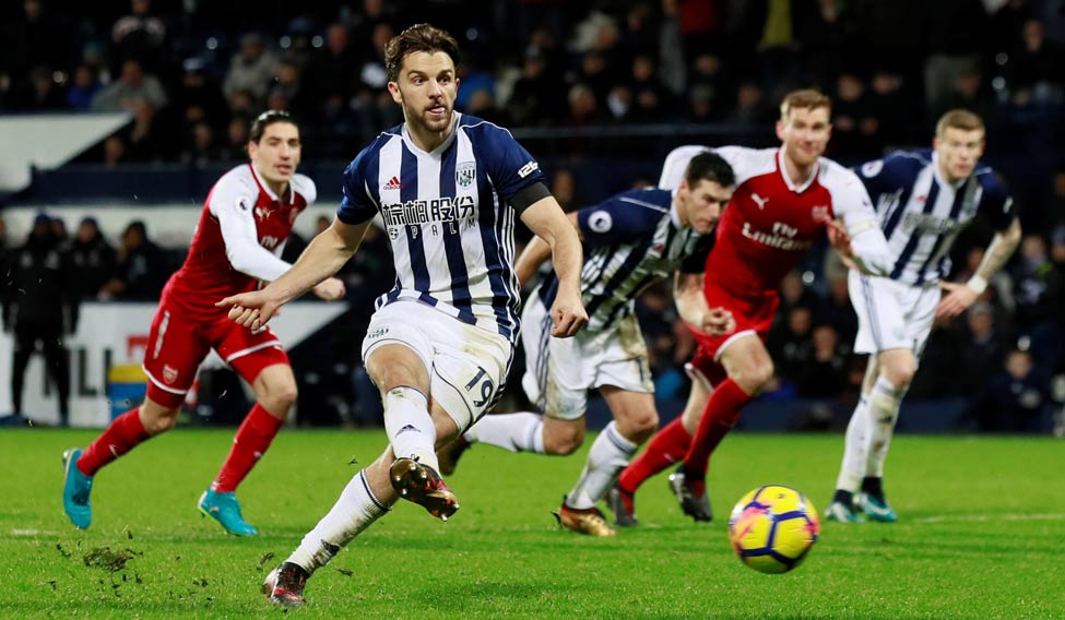 West Brom climb to fifth after derby win 