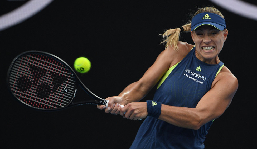 Angelique Kerber thrashes Maria Sharapova to reach fourth round