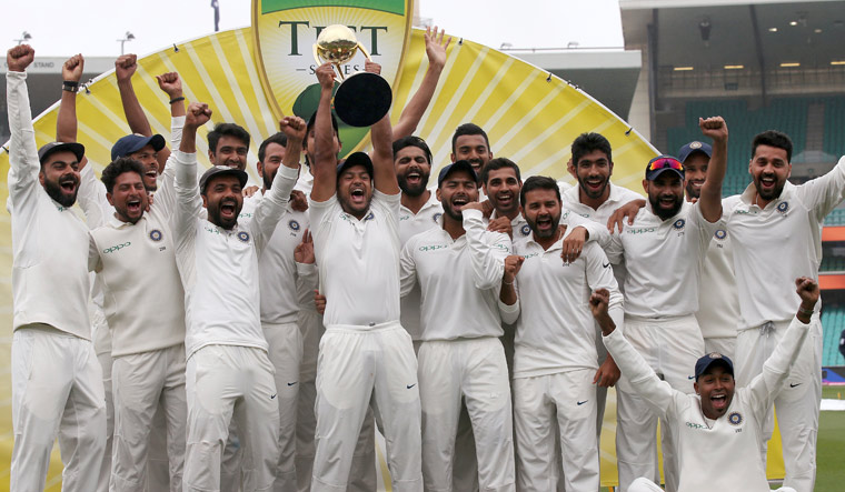 India make history, win maiden Test series in Australia
