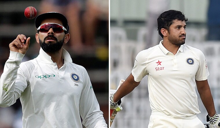 [File] Virat Kohli; Karun Nair | AP; PTI