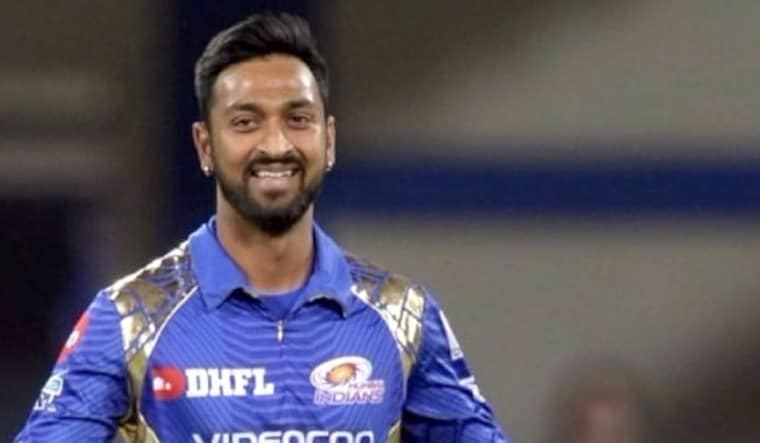 (File) Krunal Pandya