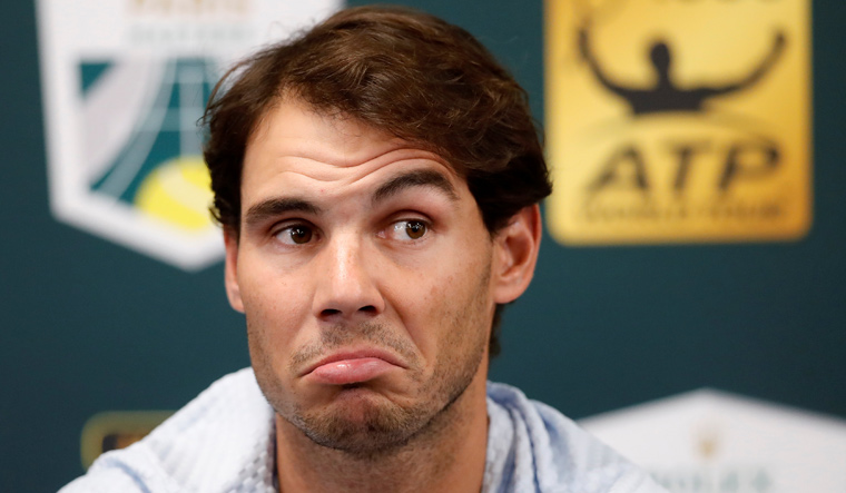Rafael Nadal confirms 'end of the season' due to injury