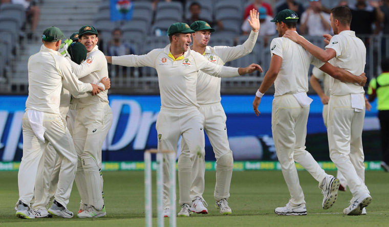 Perth Test: Australia eye series-levelling win after Indian batsmen falter