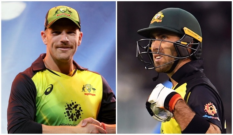 Aaron Finch (left) and Glenn Maxwell