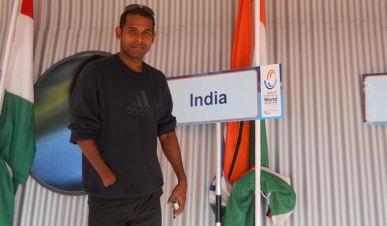 (File) Para swimmer Prasanta Karmakar