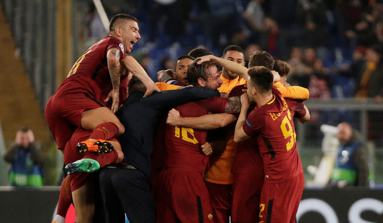 AS Roma pulled off one of the greatest Champions League comebacks with a 3-0 win