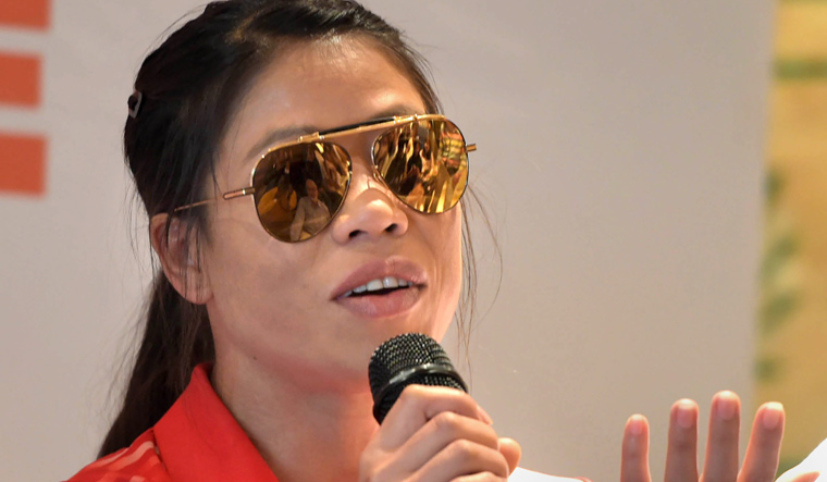  Mary Kom said that she has no plans on calling it quits on her boxing career