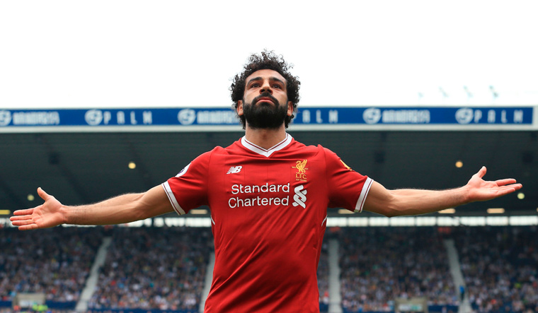 Mohamed Salah had an incredible debut season at Liverpool with 41 goals in Premier League