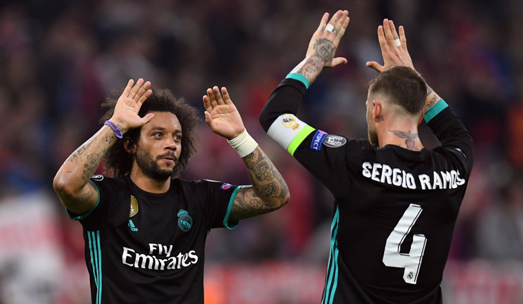 Real Madrid came from a goal down to beat Bayern 2-1 in the semifinal first leg