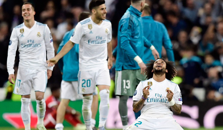 Real Madrid won their Champions League semifinal second leg 4-3 on aggregate