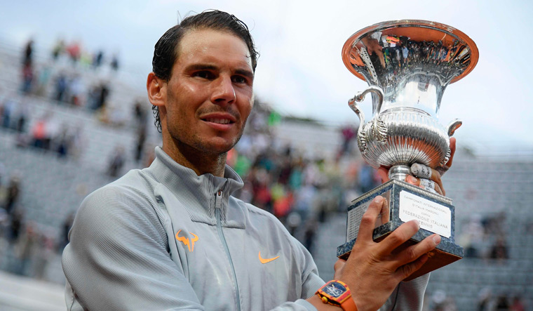 The win gave Nadal his 56th title on clay and he will reclaim the world no 1 ranking