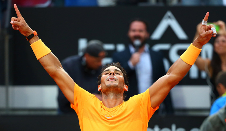 Nadal became world number one for a sixth time ahead of the French Open