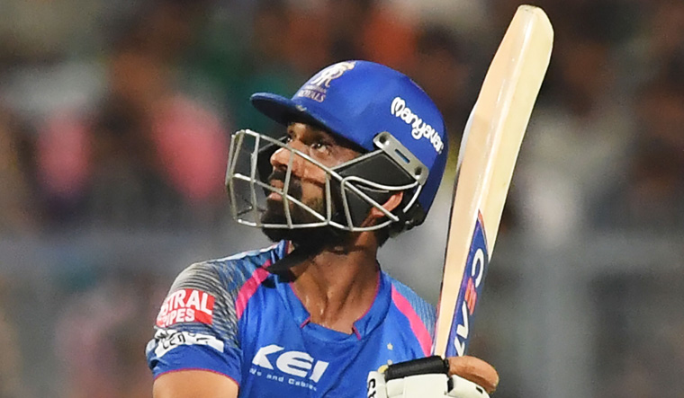 Rahane said Rajasthan Royals' line-up could not handle the pressure against KKR