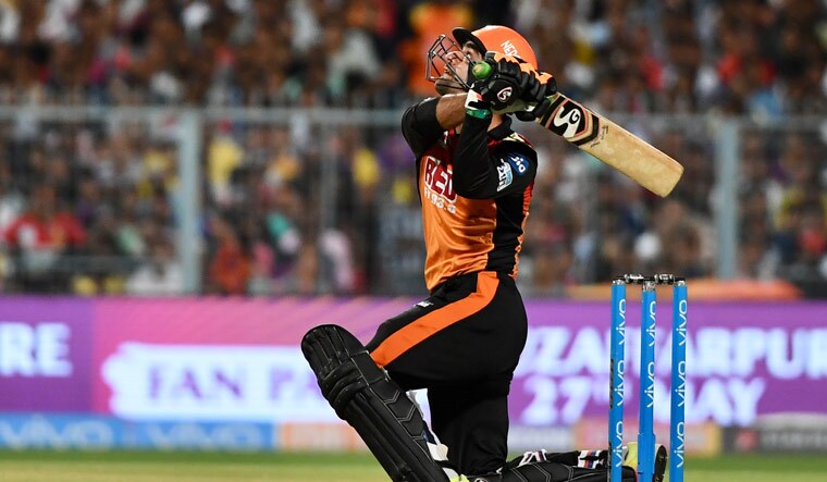 SRH's Rashid Khan in action against KKR in the qualifier 2 of the IPL 2018 at the Eden Gardens in Kolkata | Salil Bera