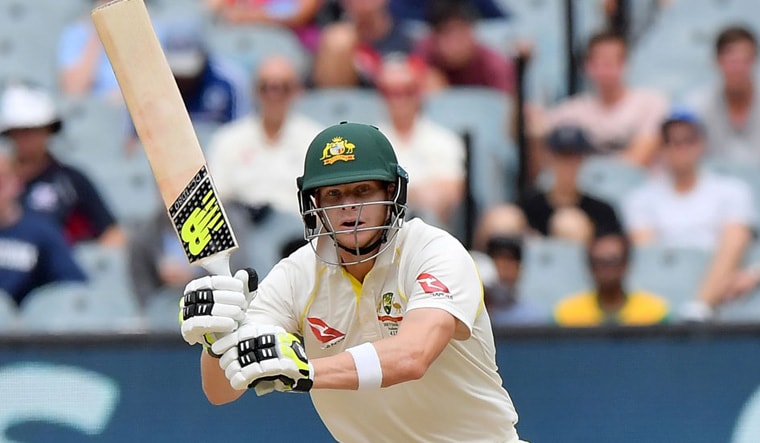 [File] Steve Smith, who was given a one-year ban after the ball-tampering scandal, is poised to make a comeback | AP