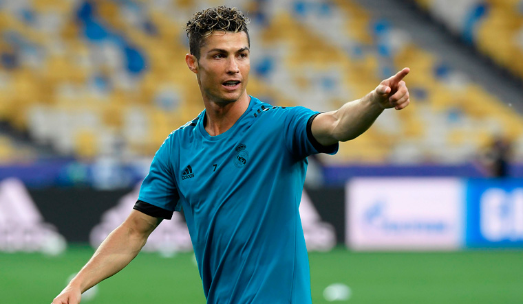 Ronaldo leads the competition’s scoring charts for a remarkable fifth year in a row and a goal against Liverpool will see him surpass di Stefano and become the only player to score in four European Cup finals