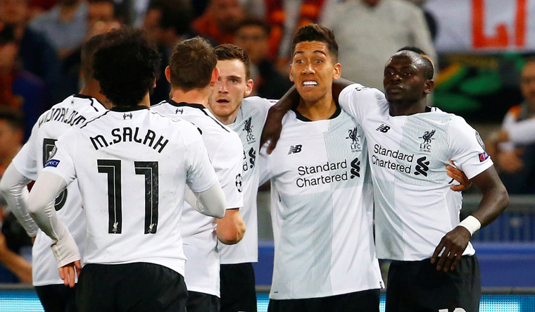 Liverpool entered the final 7-6 on aggregate after losing 4-2 to AS Roma