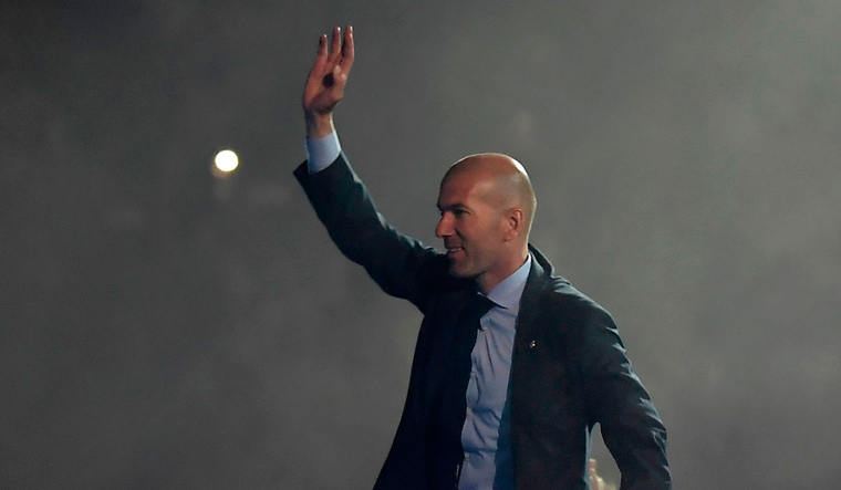 Zidane's announcement comes after Real Madrid's Champions League win