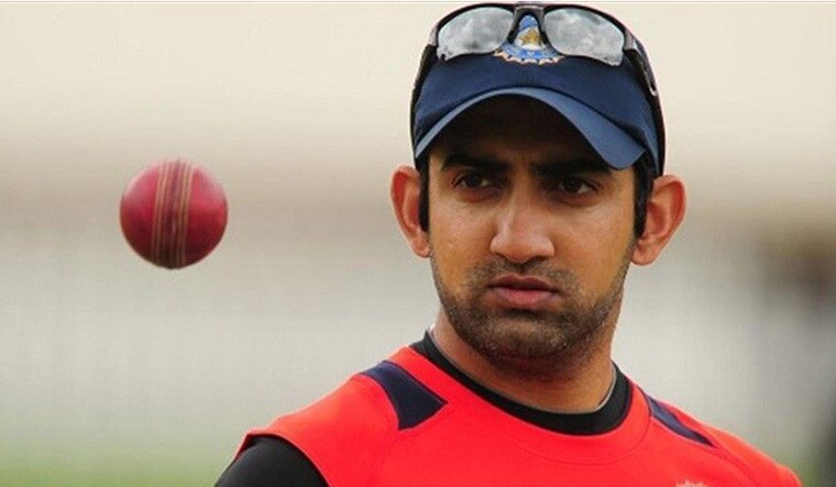 (File) Gautam Gambhir