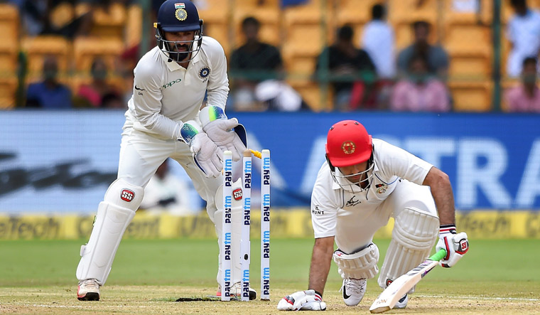 India-Afghanistan Test: Visitors skittled out for 109, India enforce follow-on