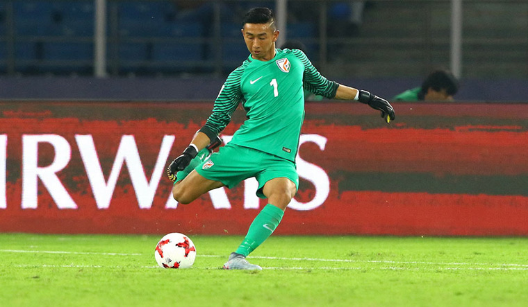 Dheeraj was the star for India in the FIFA U-17 World Cup