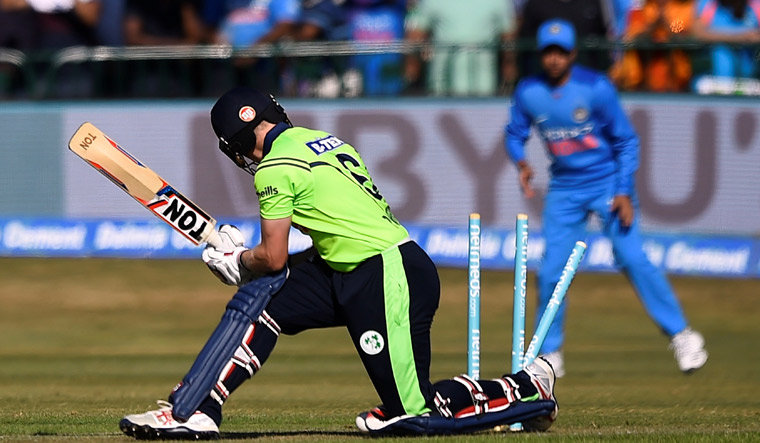 India, Ireland match