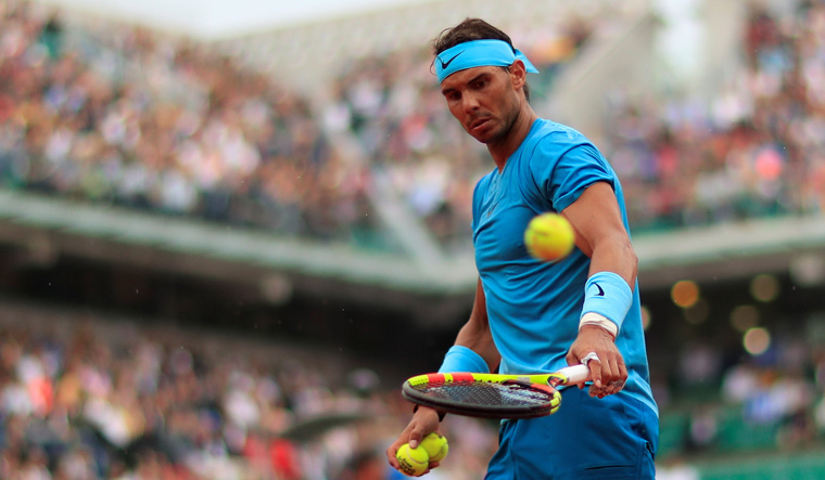 French Open: Nadal, Schwartzman to resume play today after rain plays spoilsport