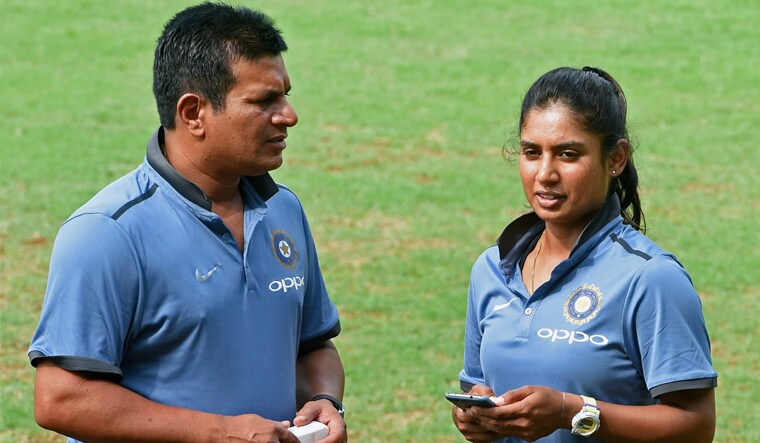 [File] Tushar Arothe and Mithali Raj | PTI