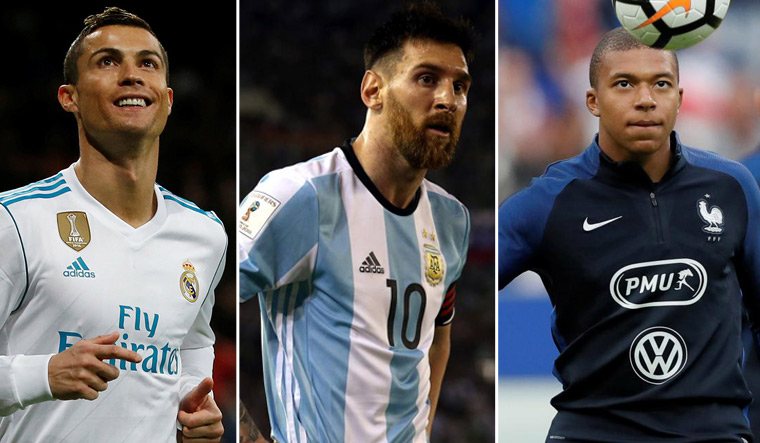 Ronaldo, Messi and Mbappe on FIFA player of the year shortlist