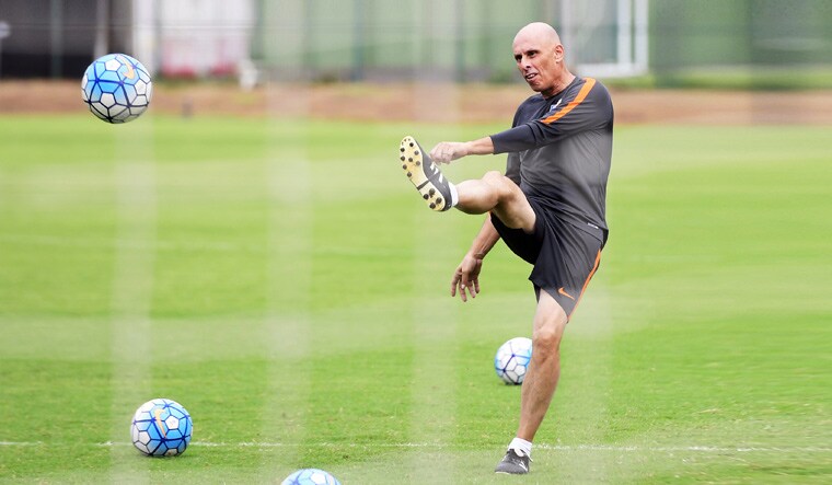 [File] National football coach Stephen Constantine | Amey Mandabdar