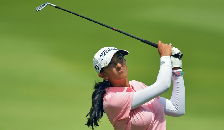 (File) Aditi Ashok | AFP