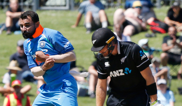 Shami becomes fastest Indian to reach 100 ODI wickets