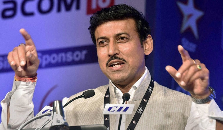 [File] Rajvardhan Singh Rathore | PTI