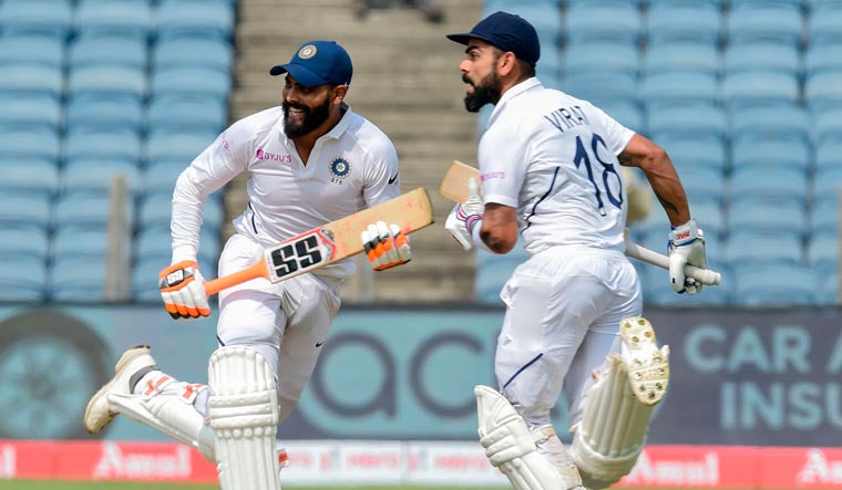 India declare first innings at 601/5 on day two