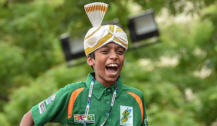 [File] R. Praggnanandhaa | PTI