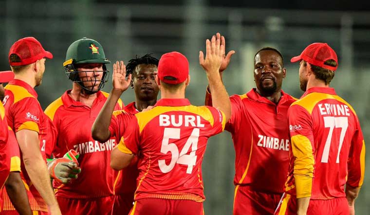Teams Zimbabwe (pictured) and Nepal were suspended in July this year | via Twitter