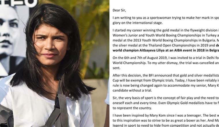 Boxer Nikhat Zareen appeals for fair chance in Olympic trials