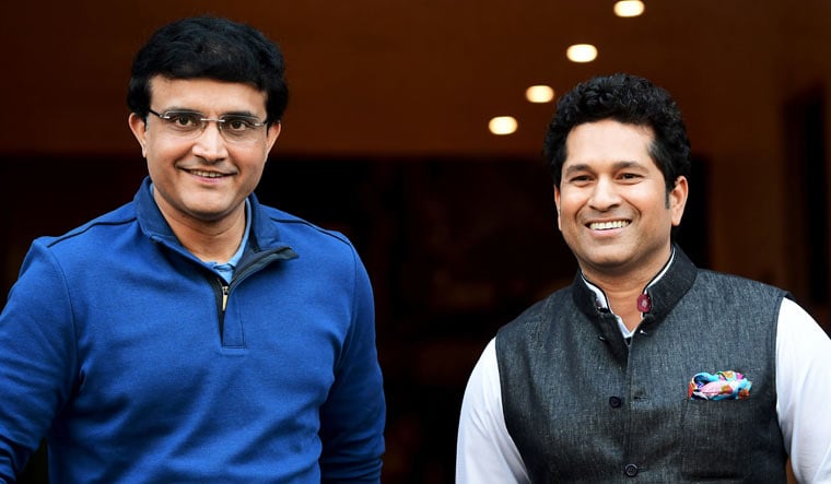 [File] Sachin Tendulkar said Sourav Ganguly as BCCI president will show the same passion and focus as he did during his playing days | AFP