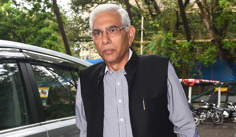 CoA chief Vinod Rai at the BCCI headquarters in Mumbai for the General Body meeting | PTI