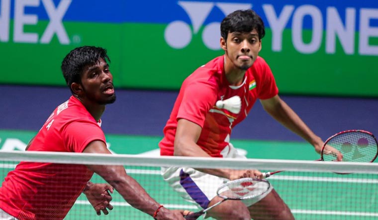SatwikSairaj RankiReddy (left) and Chirag Shetty | Badminton World Federation