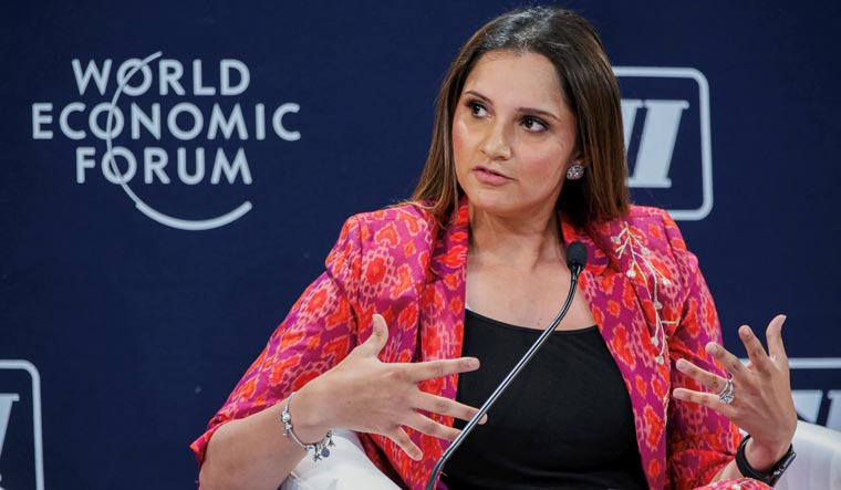 Sania Mirza speaks during the opening plenary session at the World Economic Forum's India Economic Summit 2019 in New Delhi | PTI