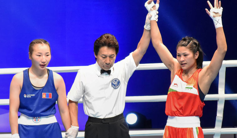 Jamuna Boro, Lovlina Borgohain enter quarters of women's boxing championship