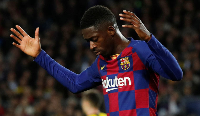 Ousmane Dembele's constant injuries a concern for Barcelona