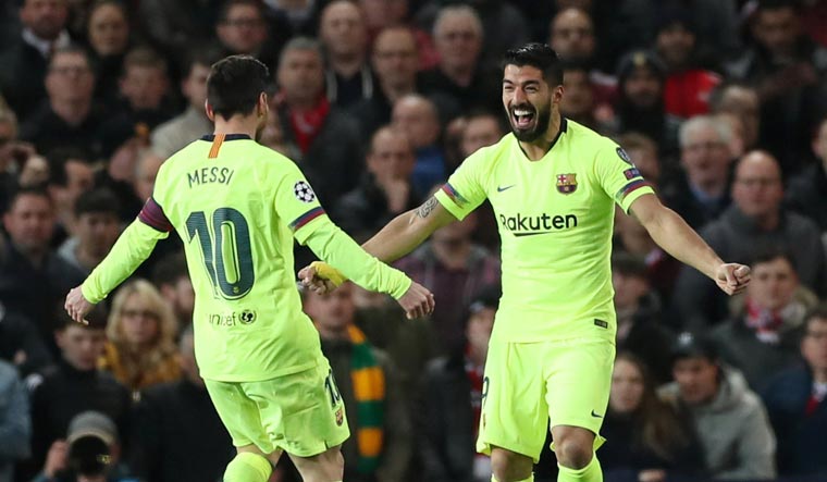 Barcelona inch closer to Champions League semifinal after 1-0 win over United
