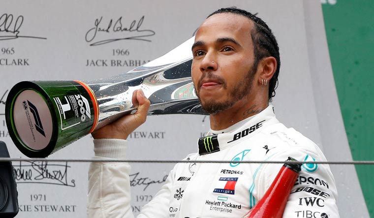 Lewis Hamilton wins Formula One's 1,000th race 