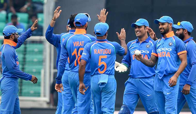 [File] Head coach Ravi Shastri said that combinations in the team would depend on conditions | PTI