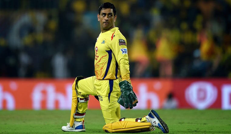 Chennai Super Kings skipper M.S. Dhoni during the IPL match against Delhi Capitals | PTI