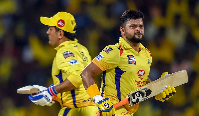 Dhoni, Raina, spinners take CSK to top of table after win over Delhi