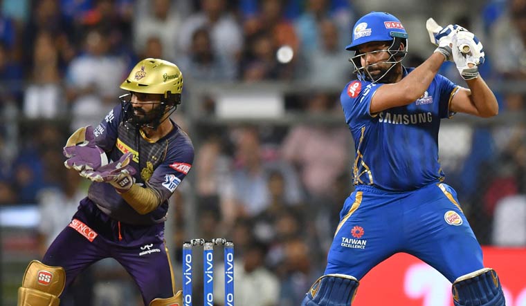 Mumbai Indians beat KKR by 9 wickets to top IPL table